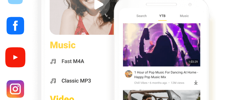 Snaptube MOD APK v7.27.0.7 (VIP Unlocked/AD-Free)